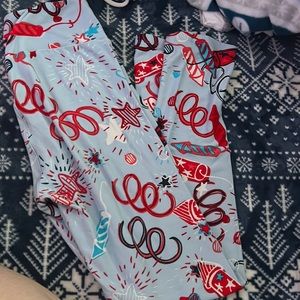 4th of July leggings